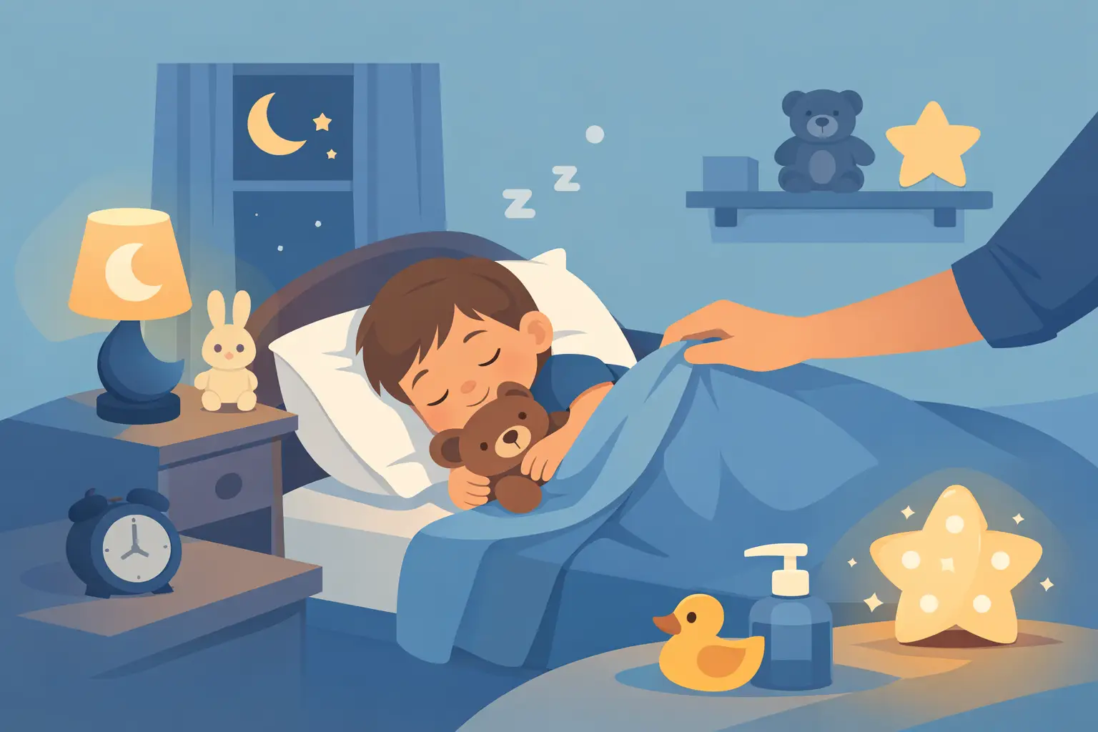 A Bedtime Routine That Works for Toddlers
