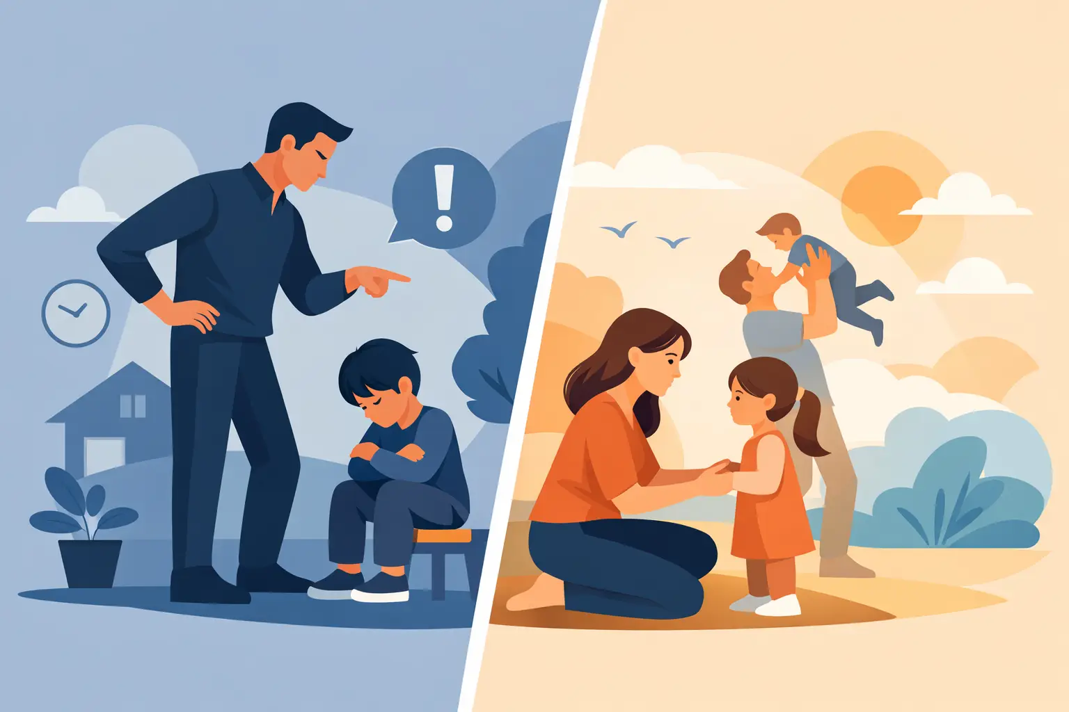 Discipline Versus Gentle Parenting