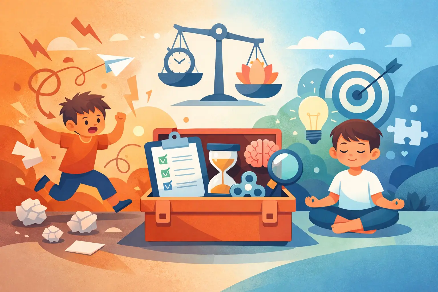 ADHD Behavior Toolkit That Calms Chaos