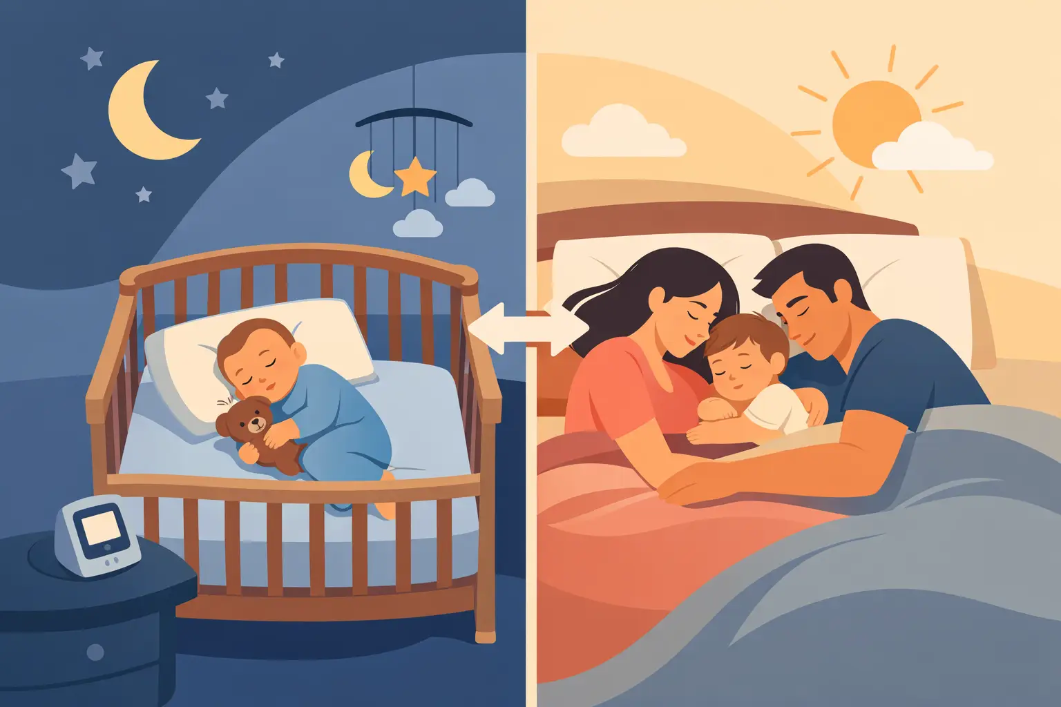 Sleep Training vs Co Sleeping: What Works?