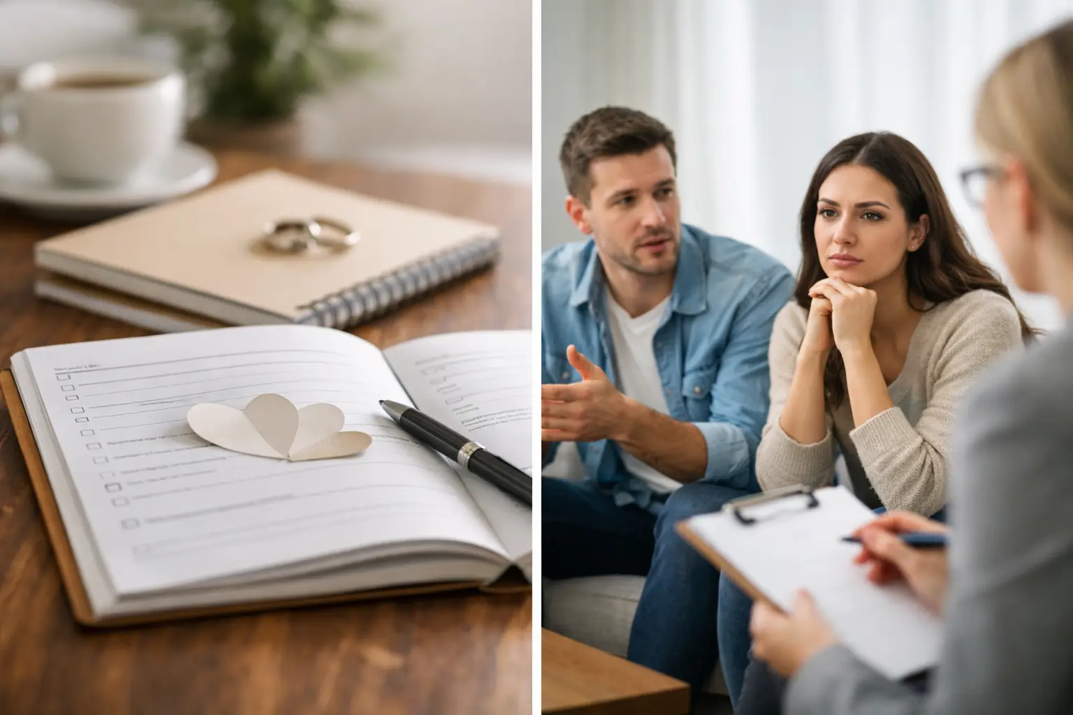 Marriage Workbook Versus Couples Counseling